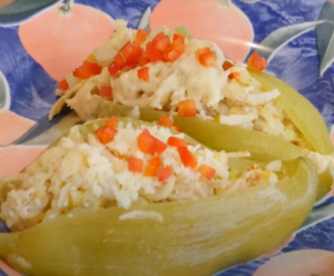 caigua rellena