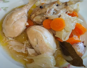 escabeche de pollo receta