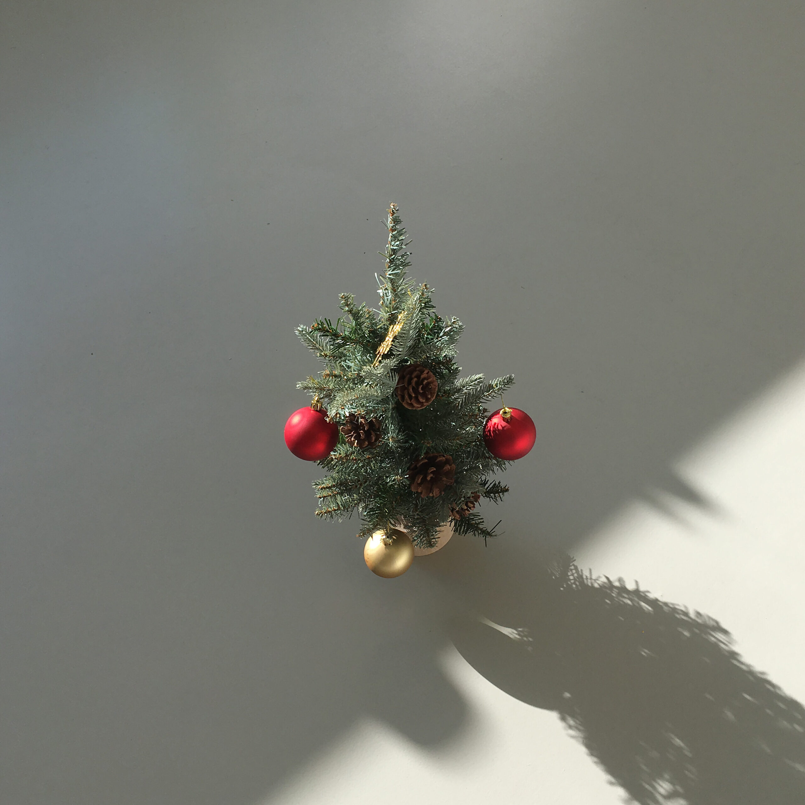 Adornos navideños con cds usados
