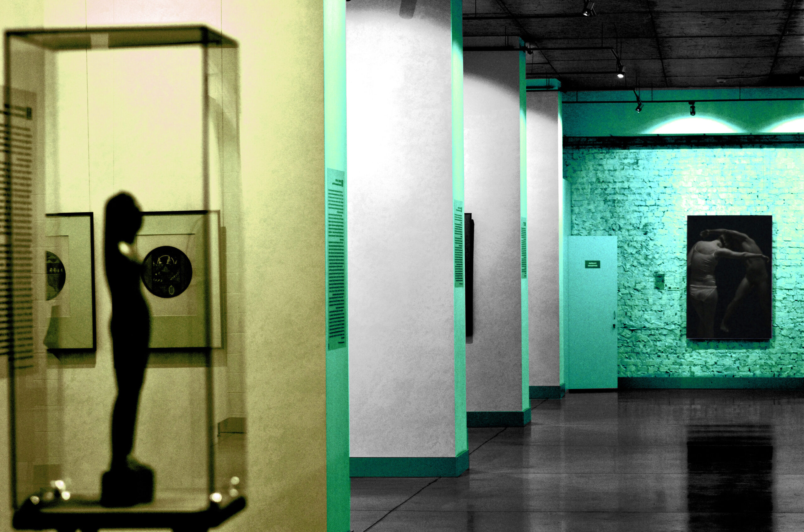 Paredes ladrillo visto interior moderno